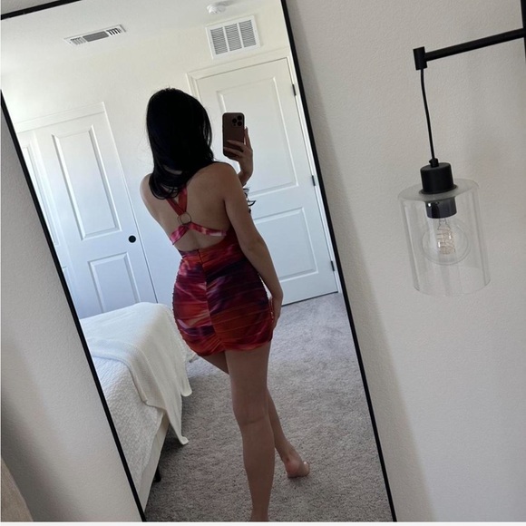 Oh Polly Ruched Mini Dress - Picture 5 of 5